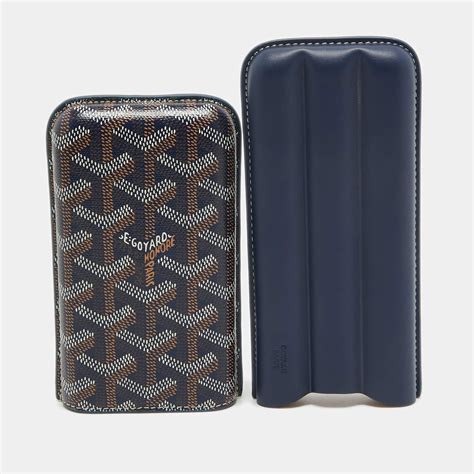 goyard iphone 7 case leather|goyard cigar case.